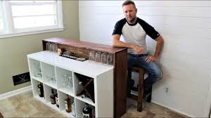 Ikea hack thekenbau youtube von bar selber bauen ikea bild. Ikea Hack The Easy Diy Bar Youtube
