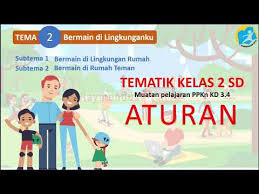 Aturan Di Rumah Dan Di Sekolah Tematik Kelas 2 Sd Tema 2 Subtema 1 Dan 2 Youtube