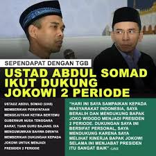 12,380 likes · 2 talking about this. Viral Meme Ustaz Abdul Somad Dukung Jokowi 2 Periode Ini Kata Uas
