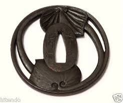 ◇Tsuba◇-Aoi leaf sukashi-*Echizen Kinai* Fantastic!75mm | #136723681