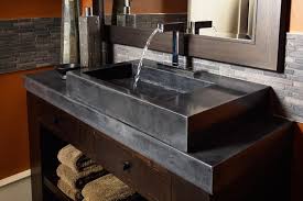 Black Stained Concrete Countertops Concrete Bathroom Bathroom Furniture Design Stained Concrete Countertops
