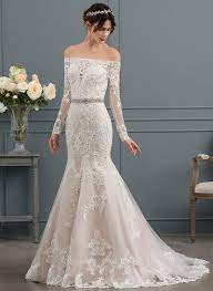 Entdecken sie zusätzliche qualitätsprodukte zu niedrigen preisen bei jjshouse. Us 282 00 Trumpet Mermaid Off The Shoulder Sweep Train Tulle Wedding Dress Jj S House Kleid Hochzeit Brautkleid Gunstig Hochzeitskleid Tull