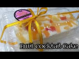 Fruit Cocktail Cake 180pesos Na Puhunan Malaki Ang Kitaan Youtube Fruit Cocktail Cake Fruit Cocktails Cake