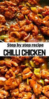 Chilli Chicken Recipe Indian Style Non Veg Appetizer Chilli Chicken Recipe Shellyfoodspot Recipe Chilli Chicken Recipe Veg Appetizers Chicken Lunch Recipes