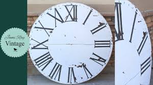 Check spelling or type a new query. Over Sized Wall Clock Fixer Upper Inspired Youtube