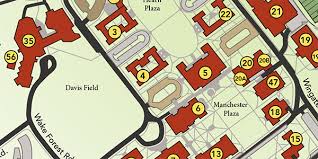 about wake forest maps