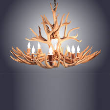 Cheap chandeliers, buy quality lights & lighting directly from china suppliers:modern real bronze copper antler chandelier for bedroom dining living room fabric lampshade nordic chandelier. Mule Deer Antler Chandelier