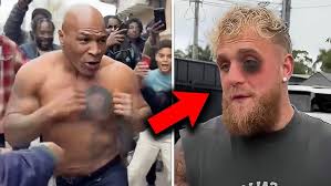 2 MINS AGO! Mike Tyson BRAWLS With Jake Paul On The Street