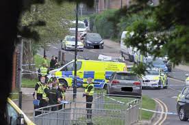 Police blocked off broadstone way, holmewood, bradford, at the scene of the serious collision last night. Crash On Broadstone Way In Holme Wood Bradford Telegraph And Argus