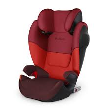 Cybex Silver Solution M Fix Sl Child S Car Seat For Cars With And Without Isofix Group 2 3 15 36 Kg From Approx 3 To Approx 12 Years Rumba Red Siege Auto Siege Auto