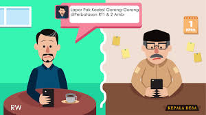 Sebagai contoh ada kegiatan membangun jalan di desa, maka dengan dilakukan atau dikerjakan oleh orang banyak maka secara otomatis menghemat biaya untuk membayar tukang. 35 Terbaik Untuk Gambar Kepala Desa Animasi Victoria Melani Blog