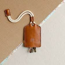 leather keychain key holder keychain key fob key ring by handwers schlusselanhanger leder geschenke aus leder leder