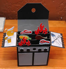 Download I Cannot Take Credit For This Svg Grill Card Box But Thank You To Whom For Sharing Made This For Hubby For Fathers D Exploding Box Card Card Box Cricut Cards