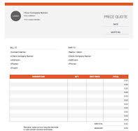 Quote Templates - Invoice Simple