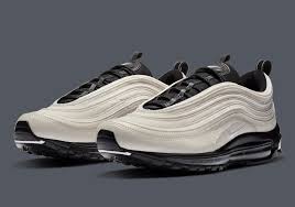 Nike Air Max 97 Light Bone Black Dh0861 100 Sneakernews Com In 2020 Nike Air Max 97 Air Max 97 Nike Air Max