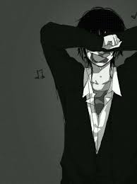 Sometimes You Just Got To Keep Your Mouth Shut And Let Your Tears Flow As You Listen To The Music Echoing Through Your Ears Dark Anime Anime Manga Anime
