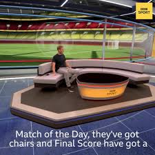 The series was also known as the match game, match game 7x, match game pm and the unsold 1996 pilot called mg2 the match game. Match Of The Day Dan Walker Gives A Tour Of Our New Football Studio Facebook