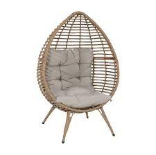 relax stoel chill taupe 2 terrasstoelen stoelen hangende stoelen
