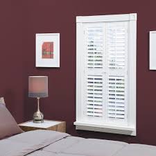 See more ideas about interior window shutters, wood shutters, shutters. Home Basics White 2 1 4 In Plantation Faux Wood Interior Shutter 39 To 41 In W X 72 In L Qspa3972 The Home Depot