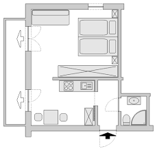 Monolocale di 25 mq con soluzioni salvaspazio monolocale case. Risultati Immagini Per Pianta Monolocale 30 Mq Monolocale Arredamento Case