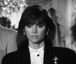 Lucy in Lucy Ewing's room at the Southfork Experience. Dallas credit:  Michael Stern