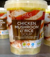 M S Chicken Mushroom Rice Soup Cuisine