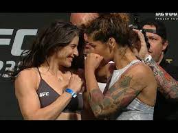 The best place to find a live stream to watch the match between pannie kianzad and julia avila. Julia Avila Vs Pannie Kianzad Weigh In Face Off Ufc 239 Jones Vs Santos R Wmma Youtube