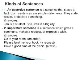 Let's see this with an example. Diploma Engg Iv U 1 3 Assertive Imperative Exclamatory Sentences