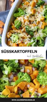 Brokkoliauflauf Mit Susskartoffeln Ein Schnelles Kinderrezept Rezept In 2020 Gesund Kochen Rezepte Susskartoffel Rezepte Gesund Brokkoli Auflauf
