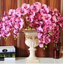 Ivalue 28 artificial orchid flower stem plants pack of 4 real touch white simulation butterfly phalaenopsis flowers for home wedding party decoration (4, white orchid). China Artificial Green Cymbidium Orchid Stems Artificial Flowers Silk Purple Artificial Phalaenopsis Orchid Flower Suppliers China Artificial Orchid Flower And Wedding Artificial Flowers Price
