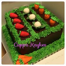Vegetable Patch Cake Chocolate Orange Cakes Covered In Chocolate Fondant Orange Chocolate Cake Themed Cakes Cake Cover
