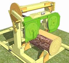 Bandsaw Mill Plans Beautiful 9 Free Band Saw Plans Build Your Own Band Saw Or Saw Mill Example Design Home Business Card Logo Ve In 2020 Bandsaw Sawmill Bandsaw Mill