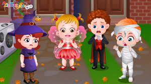 Baby Hazel Halloween Party Full Episode Zigzag Kids Hd Youtube