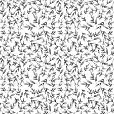 Muster Pflanzen Floral Schwarzweiss Textil Design Stoff Stoffmuster Blumen Dekorativ Kunst Bleistift Gemal Muster Blume Pflanzen Blumen Hintergrund