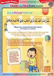 Ebook 101 Doa Anak Saleh Doa Keluar Kamar Mandi 11 Pendidikan Literasi Doa