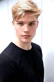 Oscar Wadsager Bellazon Models B Men Blonde Hair Faded Hair Boy Hairstyles