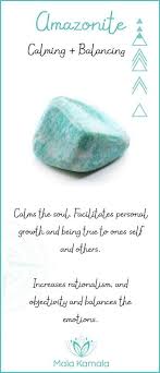 Amazonite Calming And Balancing Crystals And Gemstones Crystals Crystal Healing