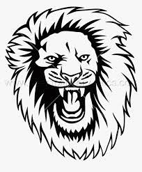 The shape should resemble the head and ears of mickey mouse. Drawing Lions Roaring Transparent Png Clipart Free Transparent Lion Head Roaring Png Download Kindpng