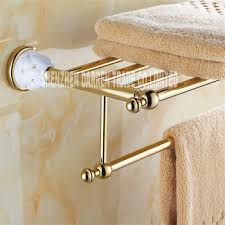 To help you find the right bath hardware, start by considering how your bathroom is currently used. New Arrival Towel Racks Luxury Bathroom Accesserries High Quality Golden Finish Bath Towel Shelves Towel Bar Bath Hardware Hot Buy At The Price Of 42 12 In Aliexpress Com Imall Com