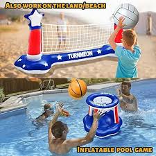 Maybe you would like to learn more about one of these? Buy Large Inflatable Pool Games Volleyball Net Basketball Hoop Set With 2 Balls Online In Taiwan 284245244451