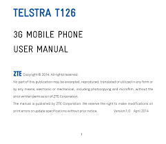 Dial *#06# on your phone and write down the number. Telstra T126 User Manual Pdf Download Manualslib