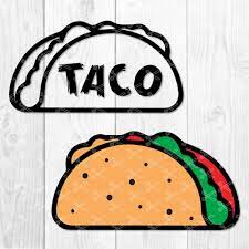 Download Taco Svg Dxf Png Cut File Taco Tuesday