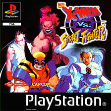 X Men Vs Street Fighter Psx Cover Download Sony Playstation Covers Man Vs Marvel Vs Capcom Street Fighter