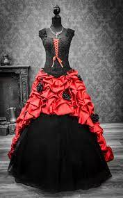 Maybe you would like to learn more about one of these? Rot Schwarzes Hochzeitskleid Braut Hochzeitskleid Extravagant Gothik Kleider