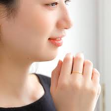 k24 24K 24金 指輪 ゆびわ リング チェーンリング チェーン ペタル ペタルチェーン 鎖 シンプル 重ね付け 女性 華奢 ジュエリー  ブランド プレゼント おすすめ : 27054 : MITURE