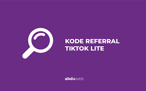 Pertama yang anda harus siapkan terlebih dahulu adalah. Cara Melihat Kode Referral Tiktok Lite Sendiri Dan Cara Masukin Kodenya