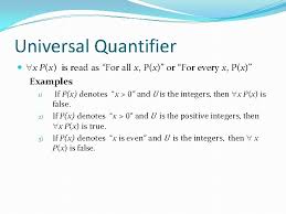 These quantifier phrases may in turn combine with predicates in order to form sentences such as some apples are delicious, every material binary quantifiers of this sort played an important role in what is perhaps the first formal study of quantification developed by aristotle in the prior analytics. The Foundations Logic And Proofs Chapter 1 Part