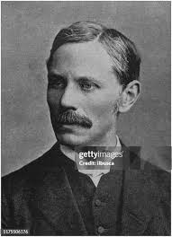 Antique Photo Portrait Of Man Gilbert Parker High-Res Vector Graphic