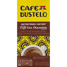 The mocha gold has slightly less instant coffee which means a more milder flavor. Cafe Bustelo Coffee Beverage Mix Instant Cafe Con Chocolate Single Serve Packets 5 Each Instacart