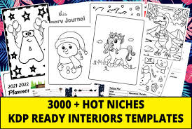 Here is a way to have fun coloring while learning about the living world. Give You 3000 Amazing Templates Kids Coloring Page Bundles For Amazon Kdp By Riyad8392 Fiverr